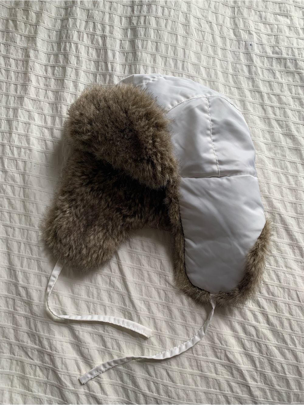’Ganka’ faux fur insulated trapper hat
